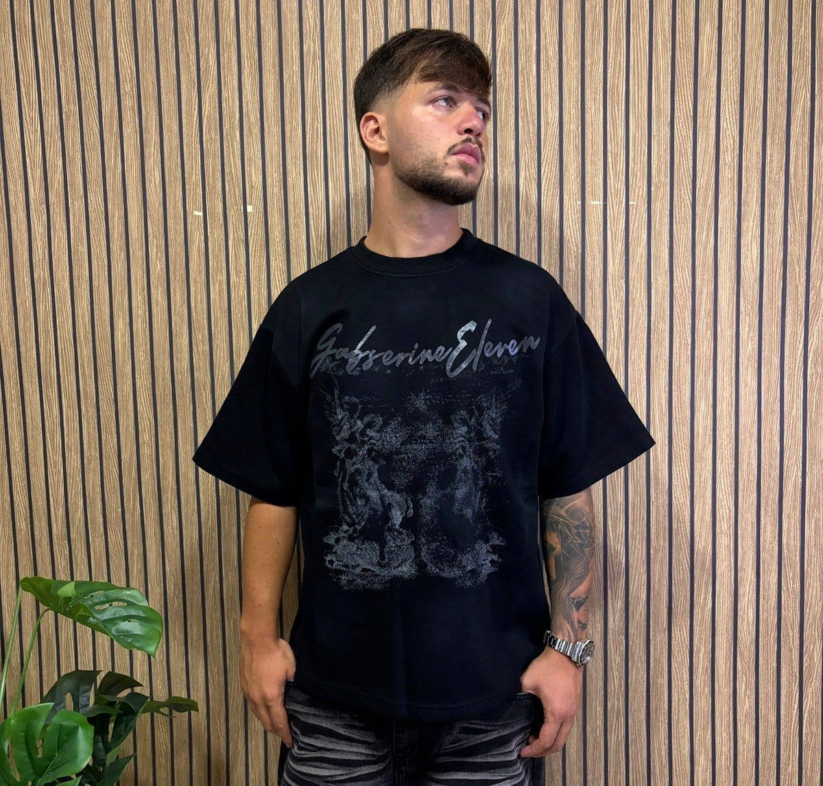 T-SHIRT ELEVEN BLACK