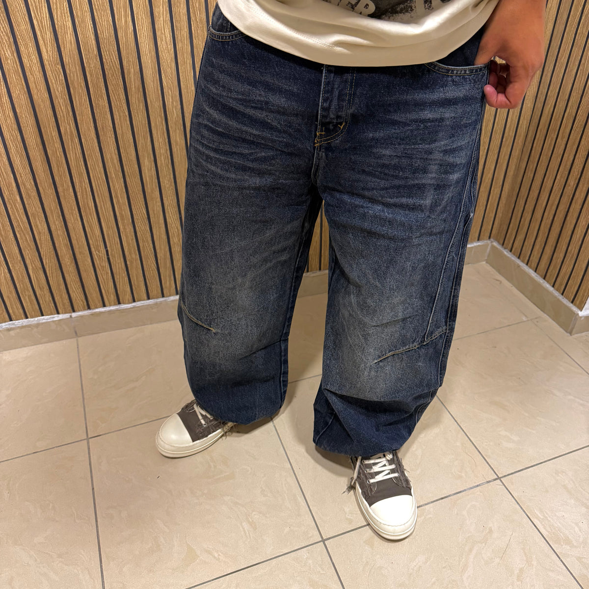 JEANS BLUE BAGGY