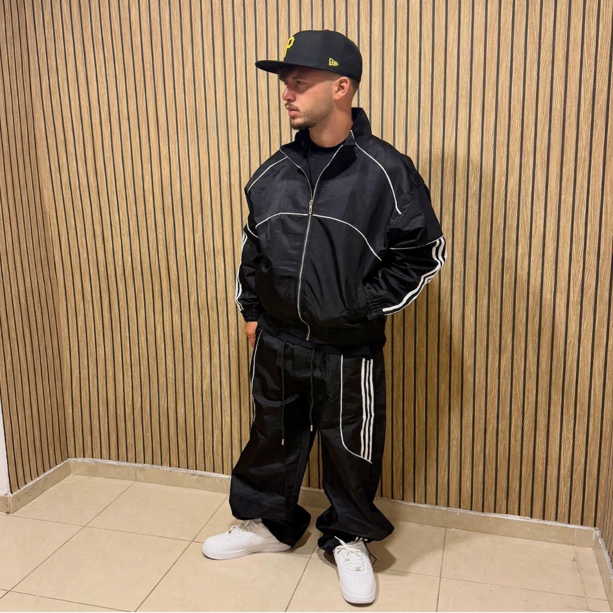 CORDINATO IN TUTA BLACK